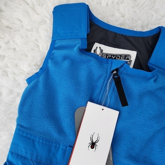 Spyder Mini Expedition Pant. Snow Bibs. Snow Pants. Little Boy Size 2. N… - Picture 2 of 11